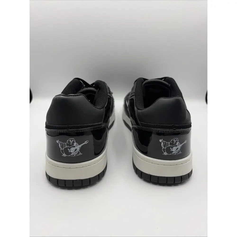 True Religion Men's Jones Court Emboss Sneakers TR-JONES-S US Sz 12 Black